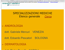 Tablet Screenshot of medicitaliani.net